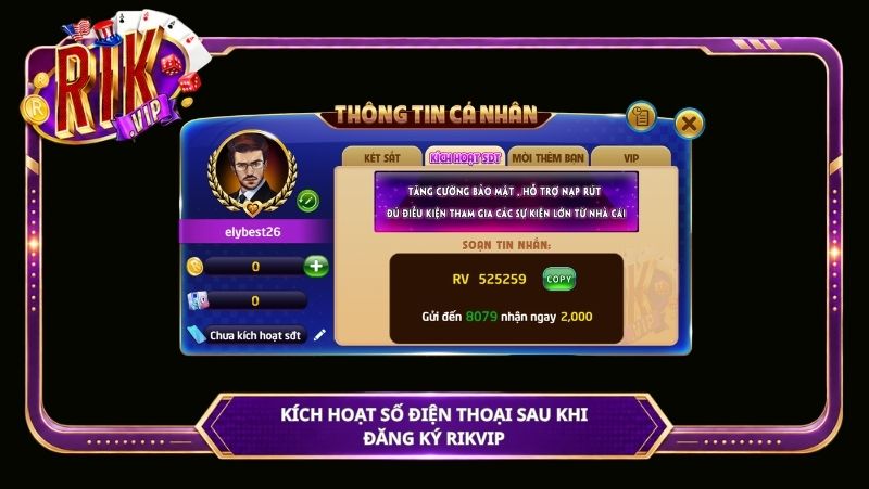 Kích hoạt số điện thoại