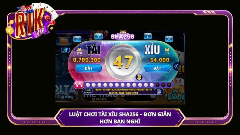 Luật chơi Tài Xỉu SHA256 – Đơn giản hơn bạn nghĩ
