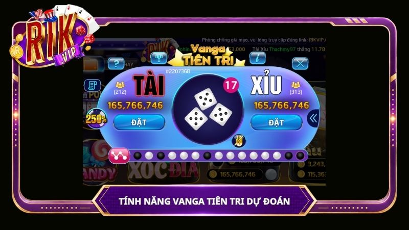 Tính năng Vanga Tiên Tri dự đoán